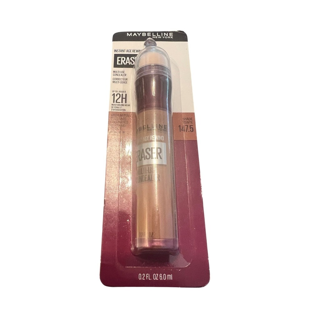 Maybelline Instant Age Rewind Eraser Multi-Use Concealer‎ Shade 147.5 0.2oz New